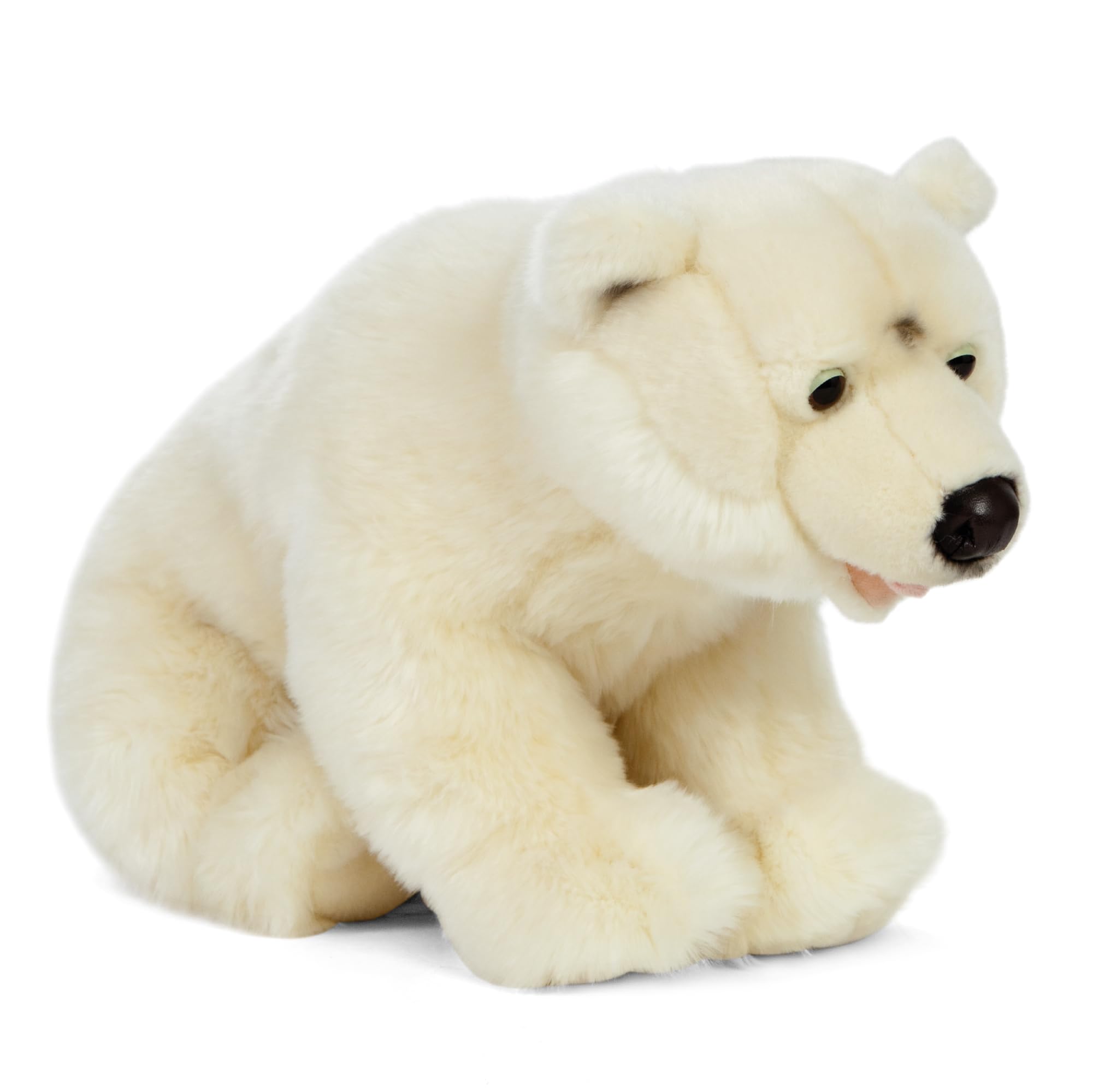 Amazon.com: Living Nature Polar Bear Stuffed Animal | Fluffy